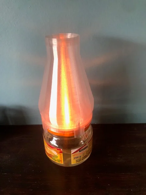 Lampoil/ Parafin  Burning Lamp,  lighting, ambiance or Mosquito replent, DIY