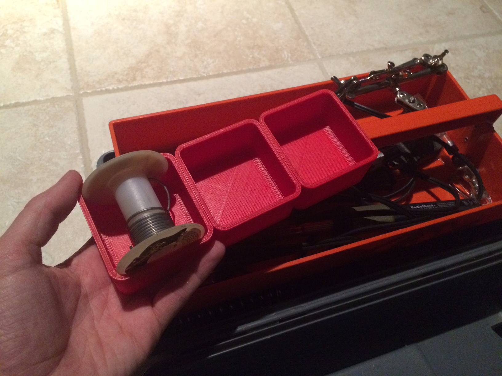 Connecting Storage Bin