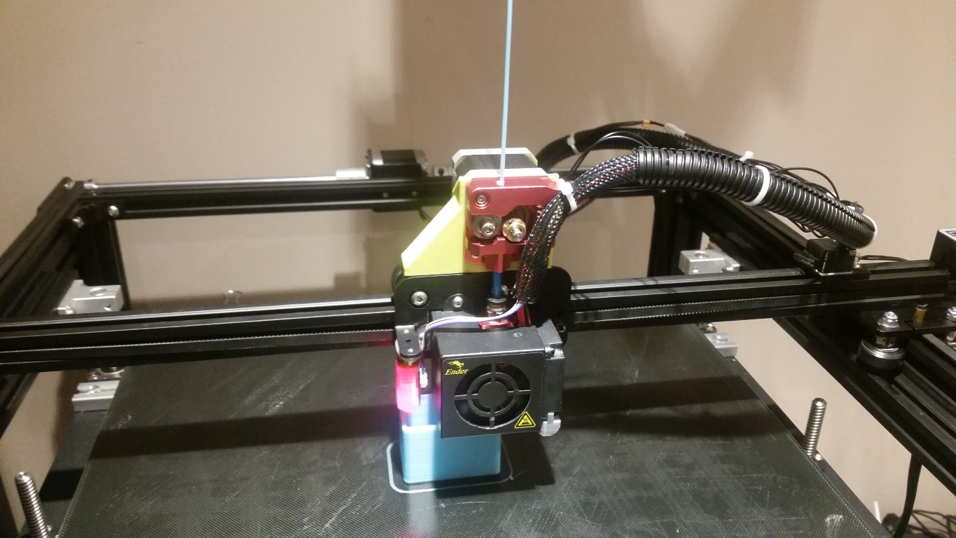 Direct drive extruder mount for Ender 5 Plus