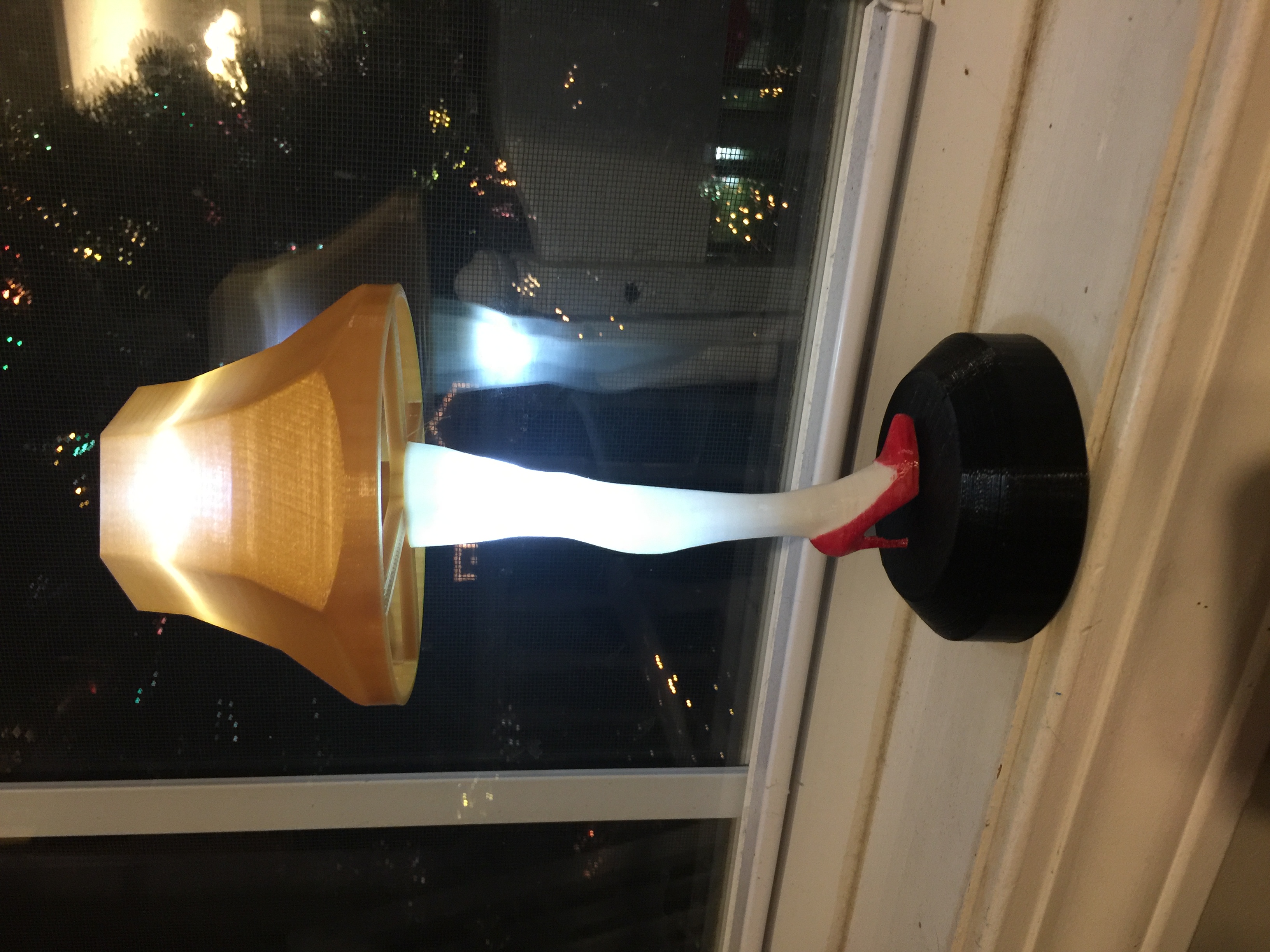 Christmas Story Leg Lamp LED remix