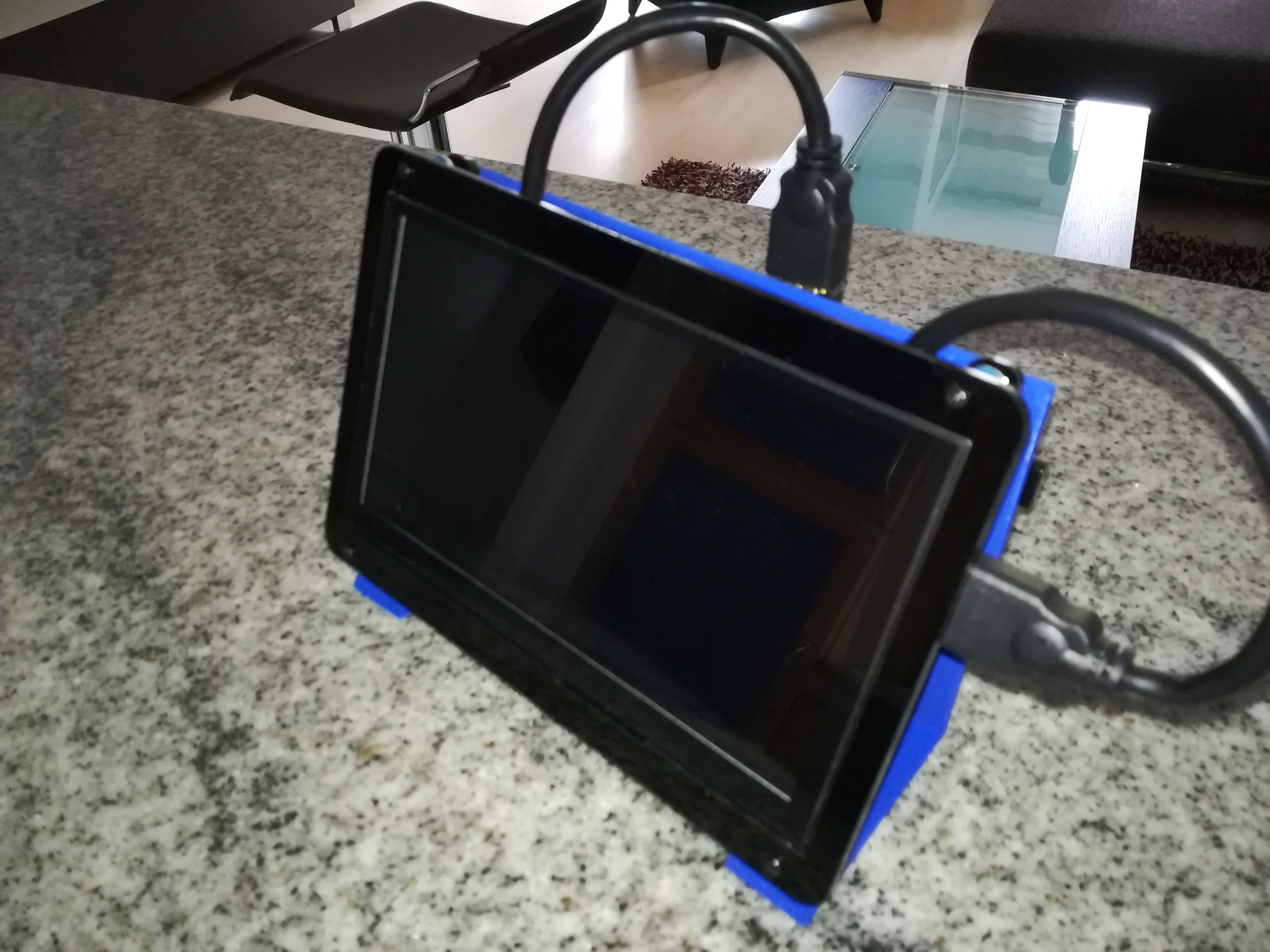 7'' Inch HDMI monitor stand / Monitorhalter /Bildschirmhalter