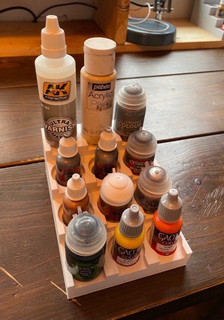Citadel & Vallejo Paint Holder