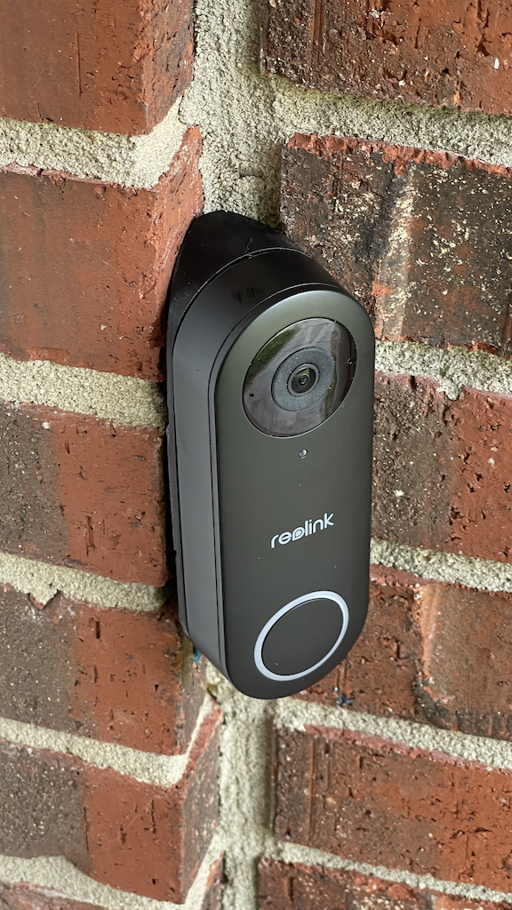 Reolink Doorbell - 90 degree corner mount