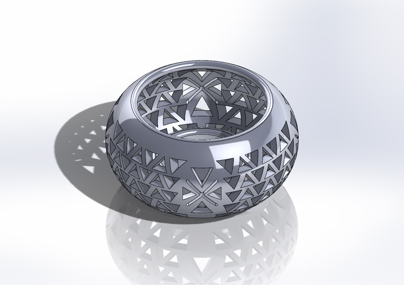 Tea light candle holder