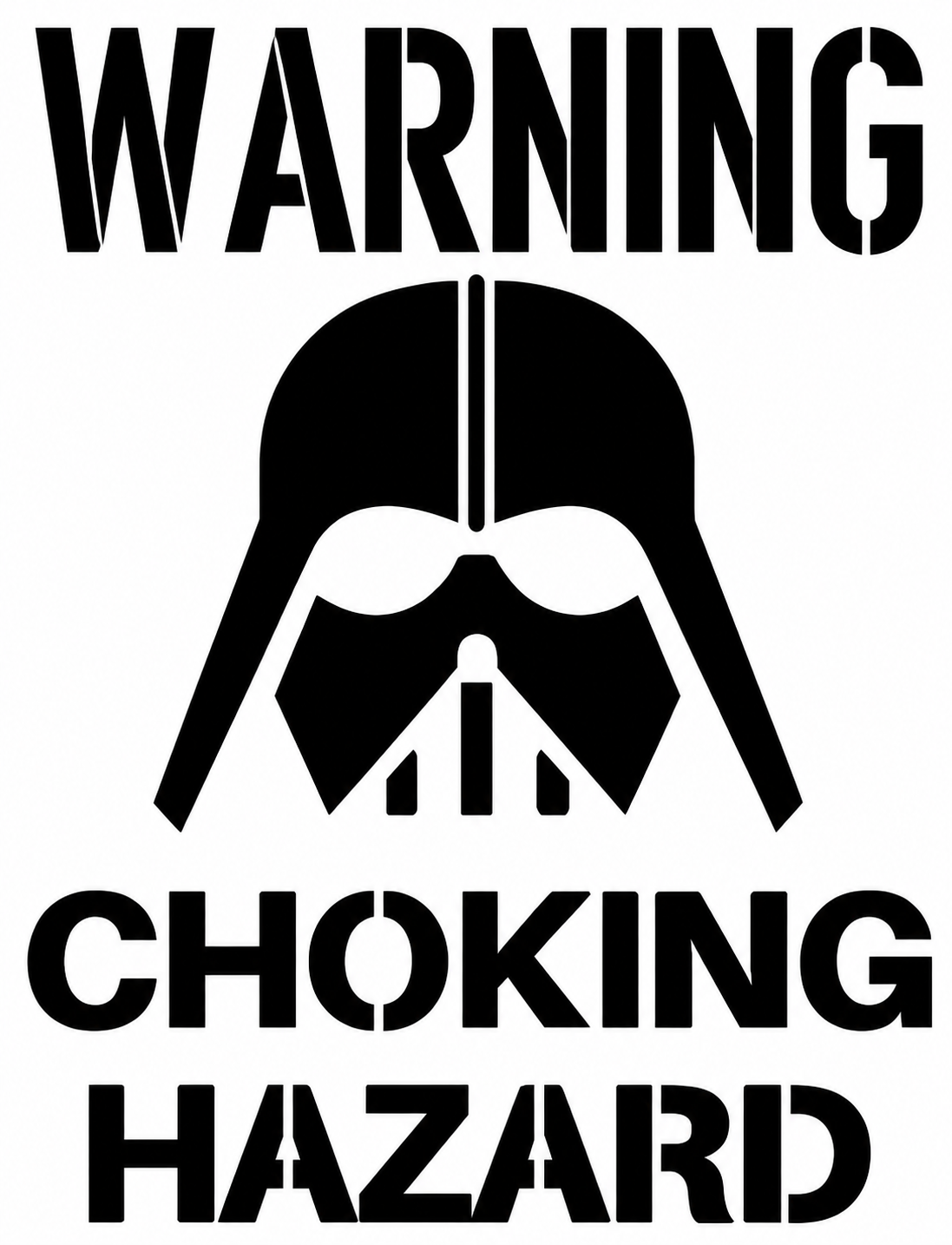 Darth Vader stencil 13