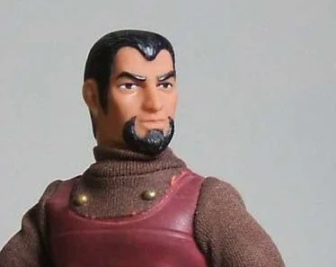 Mego Klingon figure head- Star Trek