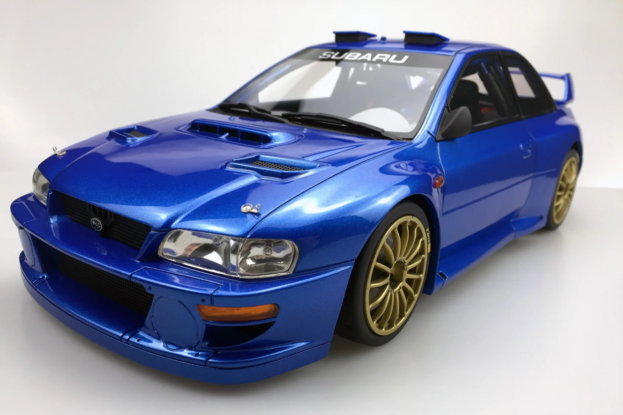 Subaru Impreza WRC97-2000 - versions Rallye et Route Slot car 1/32 par TerranSlot