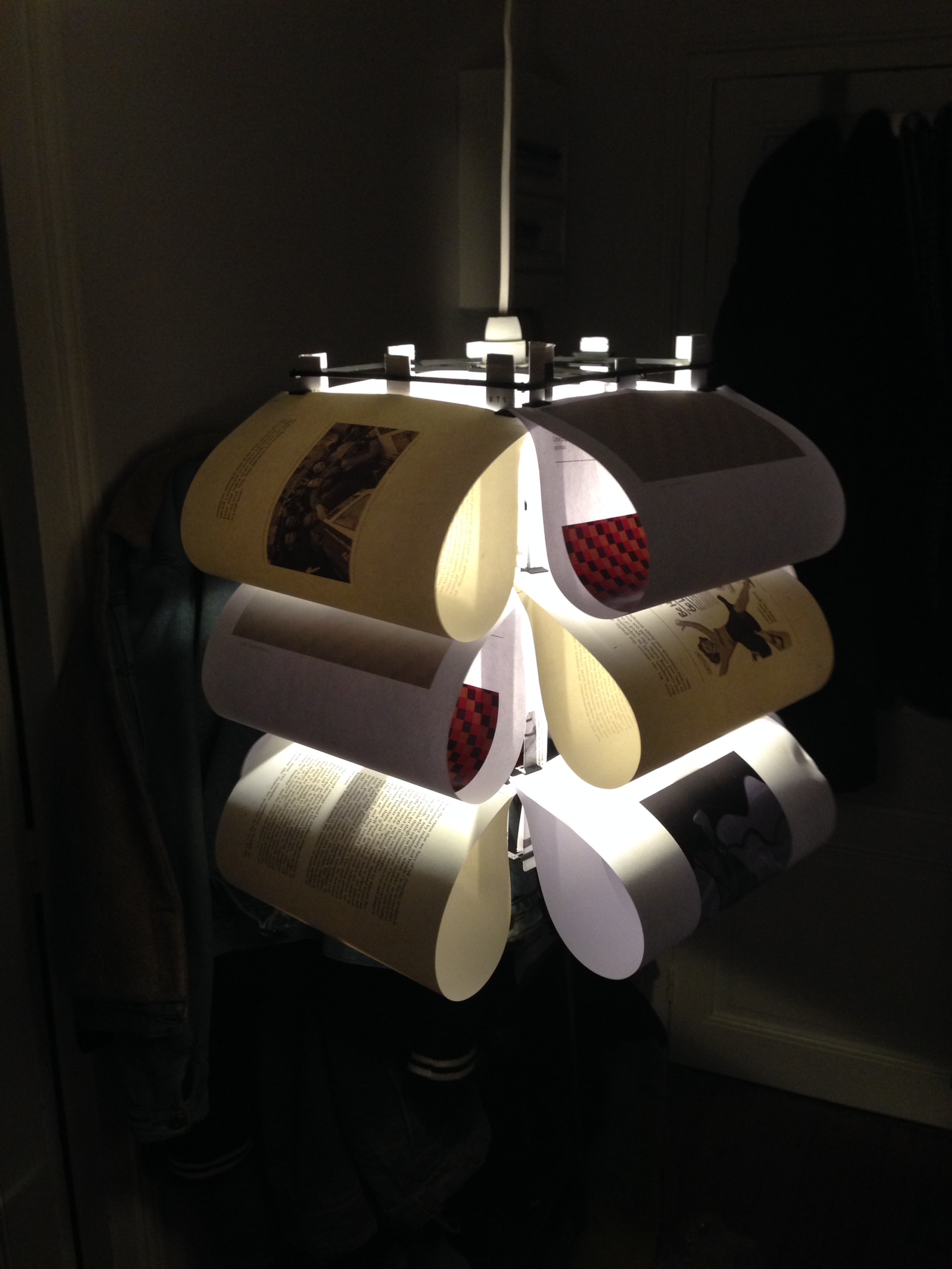 Modular Paper and 3D Printed lamp - Untitled