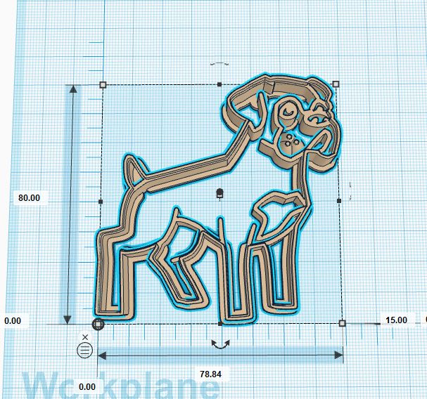 Boxer Cookie Cutters