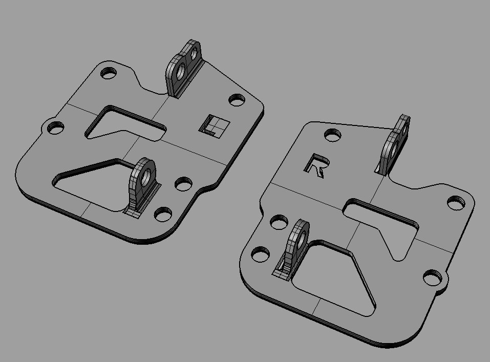 MR2 MK2 SW20 - Radio Brackets Left & Right