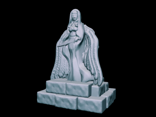 Angelic Statue (28mm/Heroic scale)