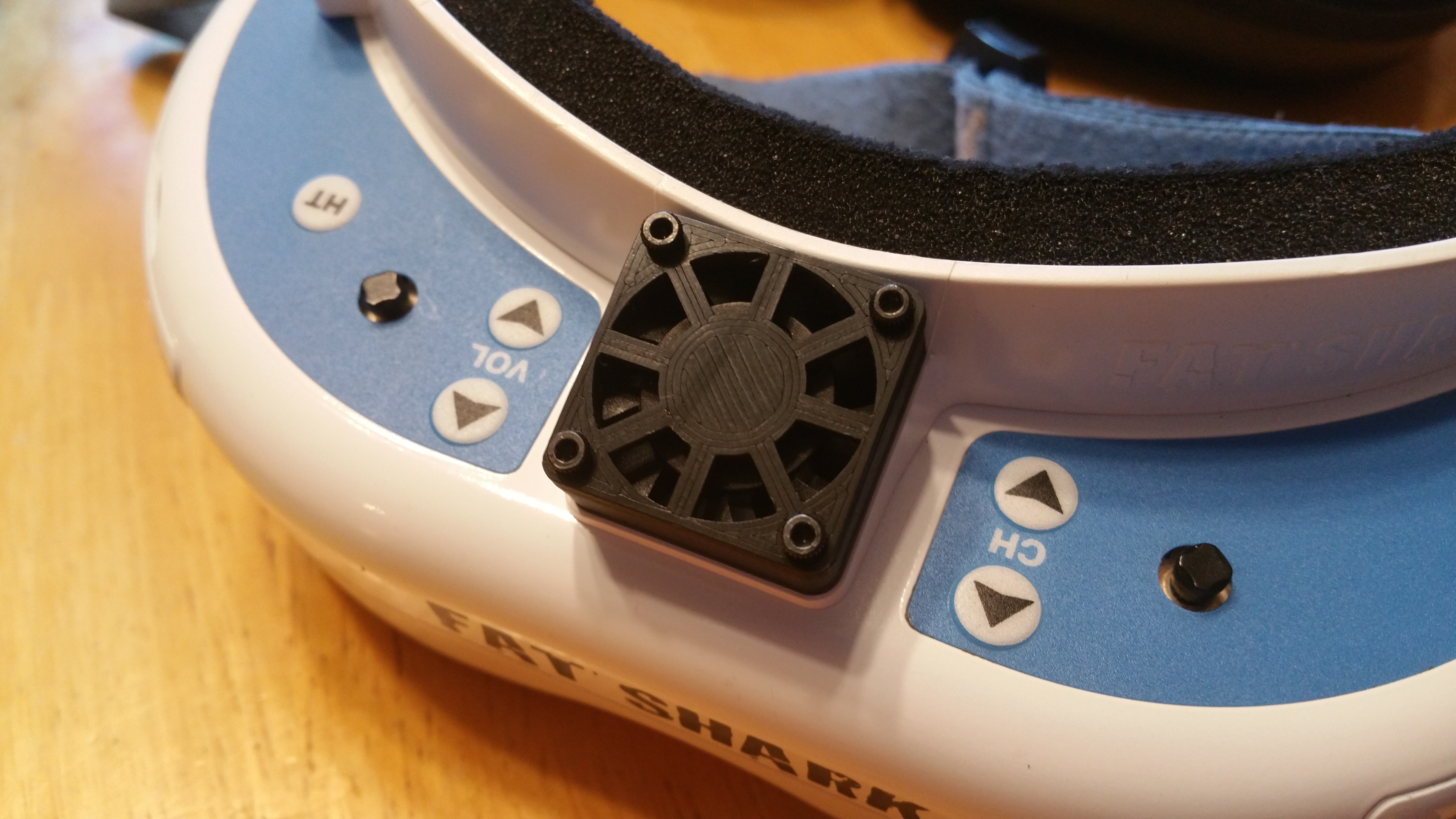 FatShark Dominator HD / V2 Faceplate Fan Cover (One Piece)