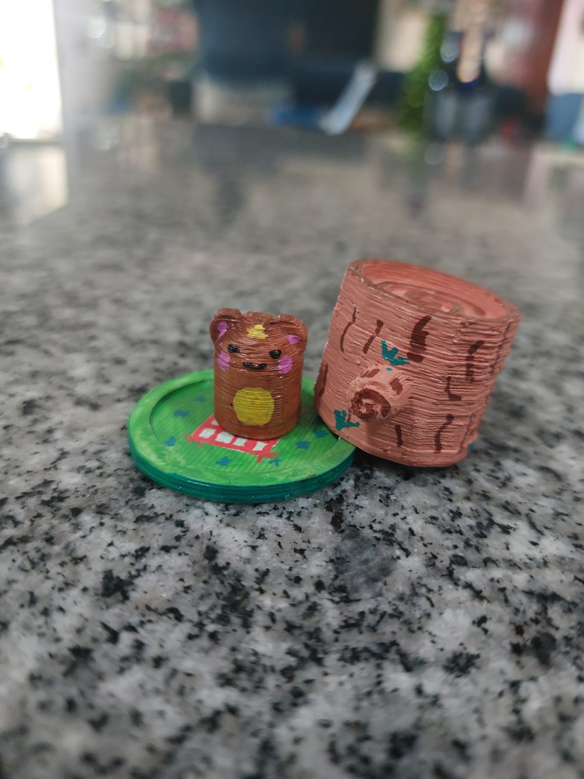 Tiny Bear Surprise!- By Violeta