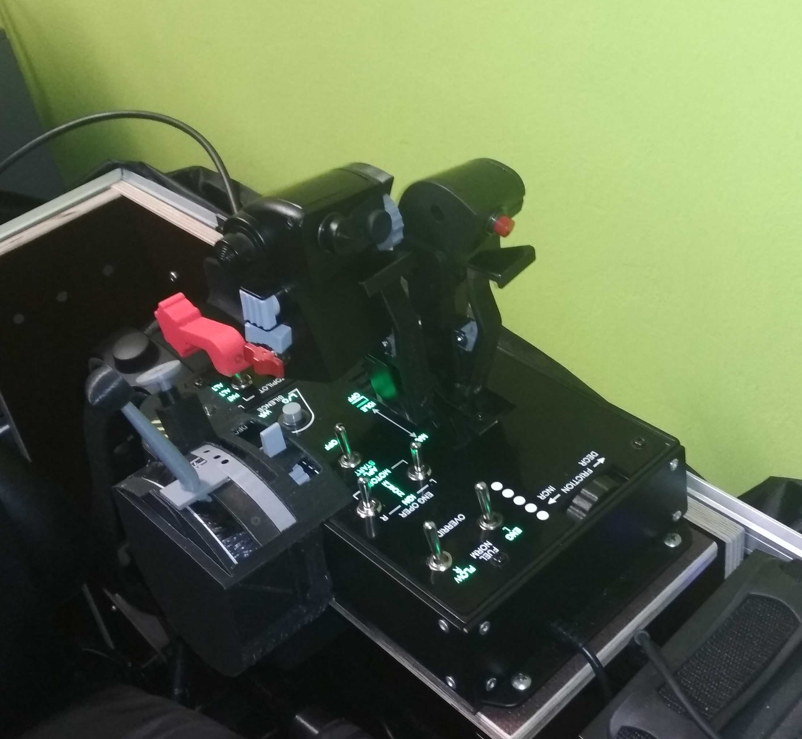 F18C RADAR ELEVATION wheel for WARTHOG HOTAS THRUSTMASTER