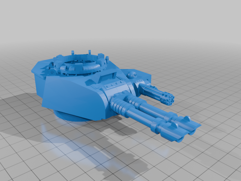 GI JOE COBRA HISS  TURRET LASER  /GATLIN  WITH HATCH
