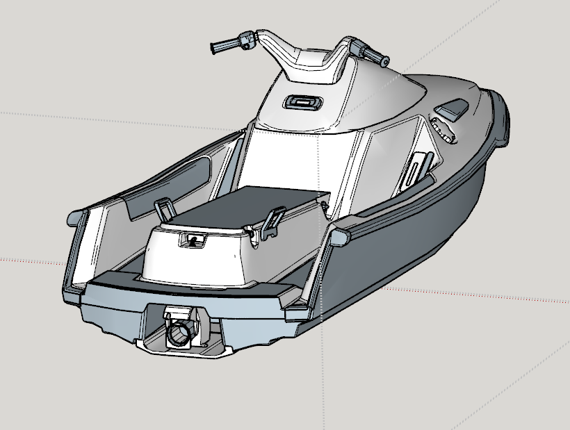 JETSKI + trailer 1/10