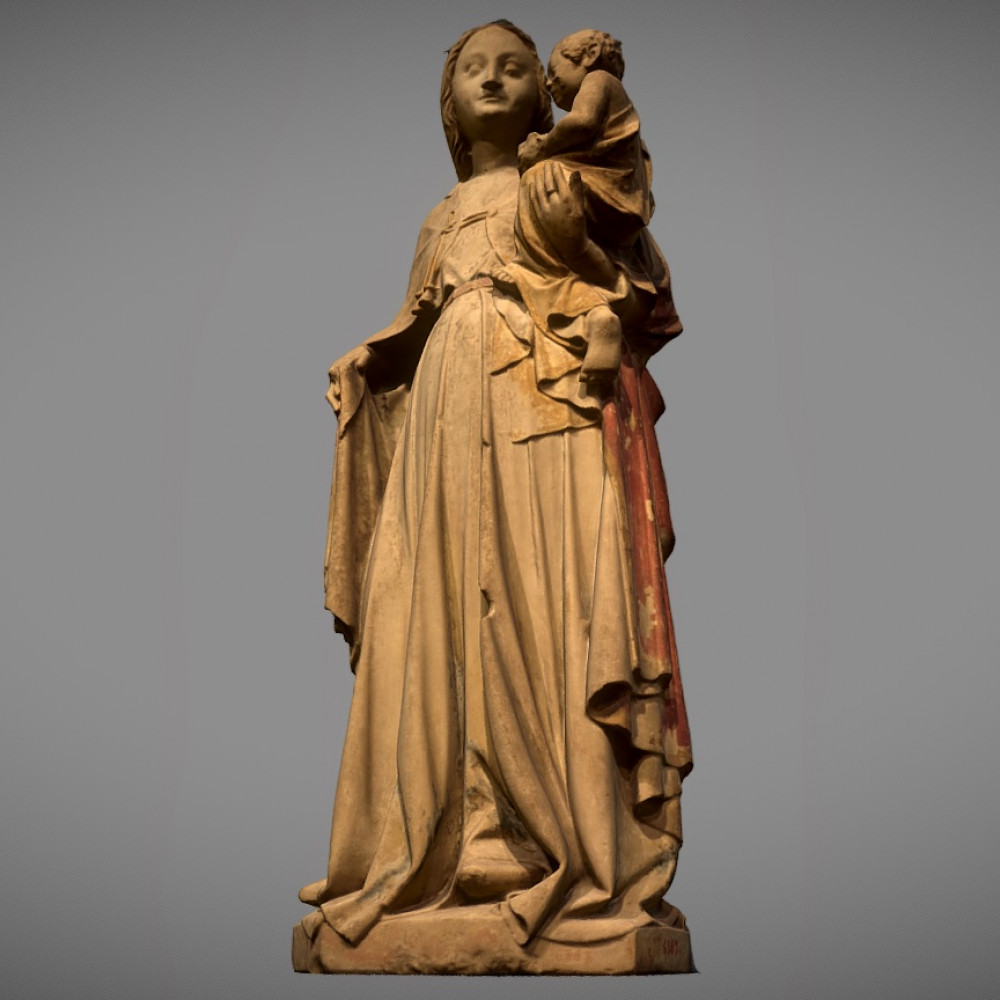 Standing Virgin with Child