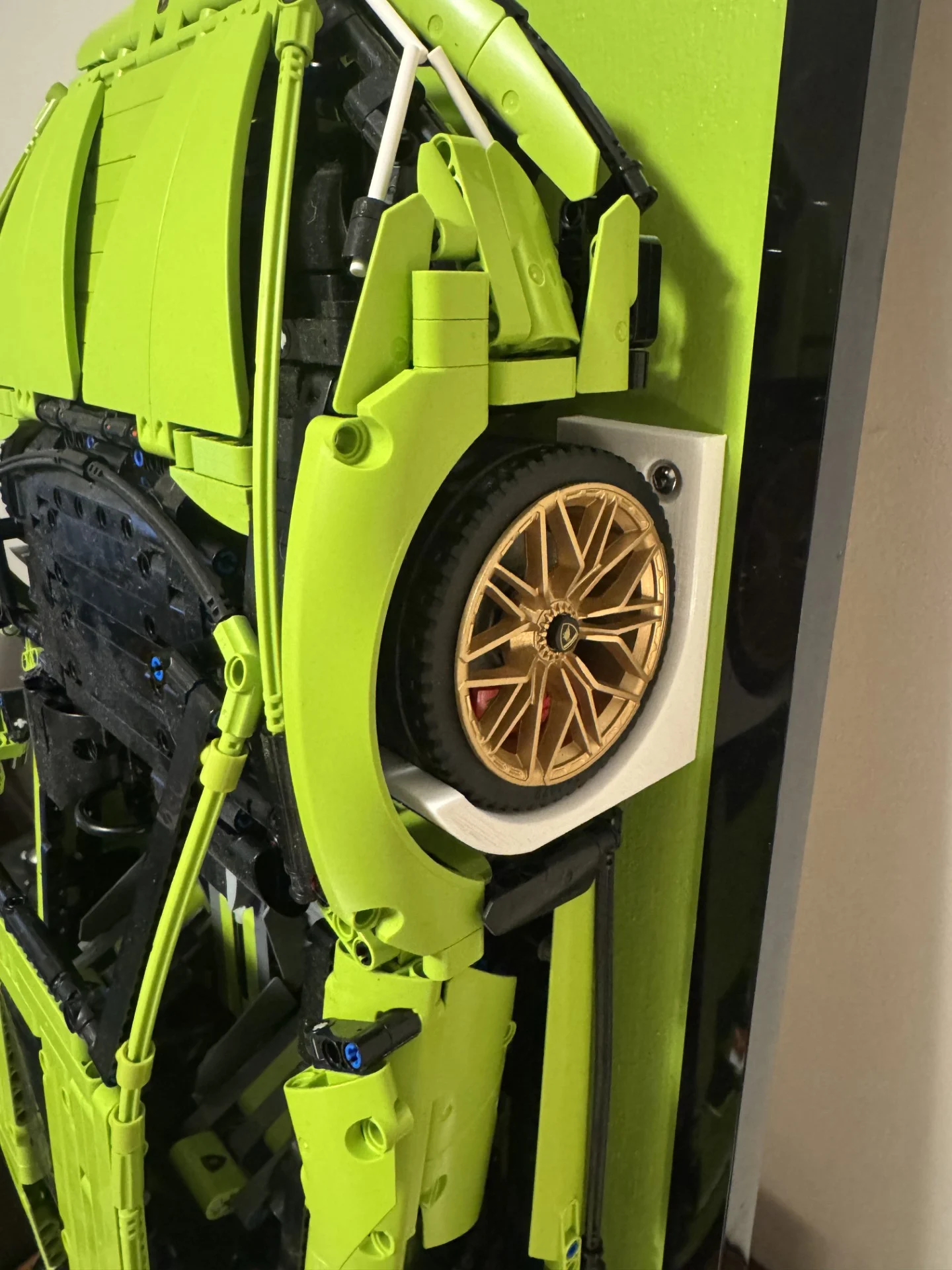 Lego Technic Lamborghini Sian Wall Mount