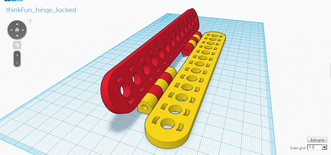ThinkFun the amazing Hinge !