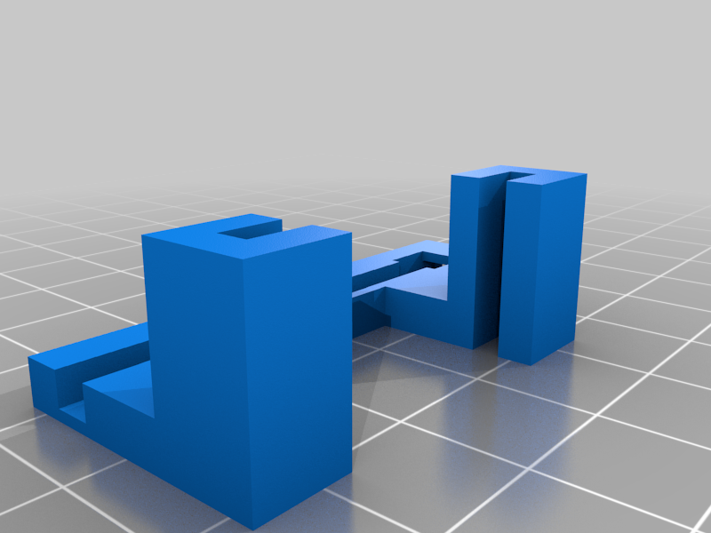 Marklin k-rail turnout servo mount
