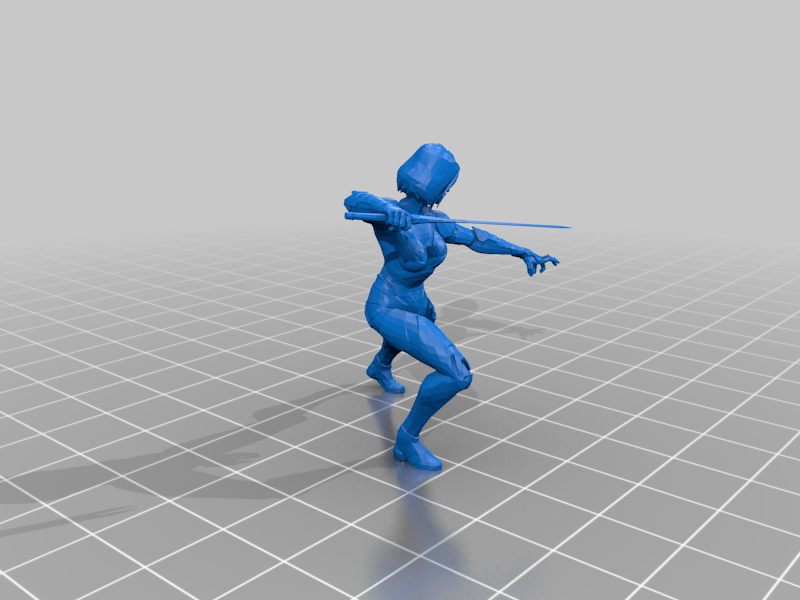 Gamora miniature for Tabletop