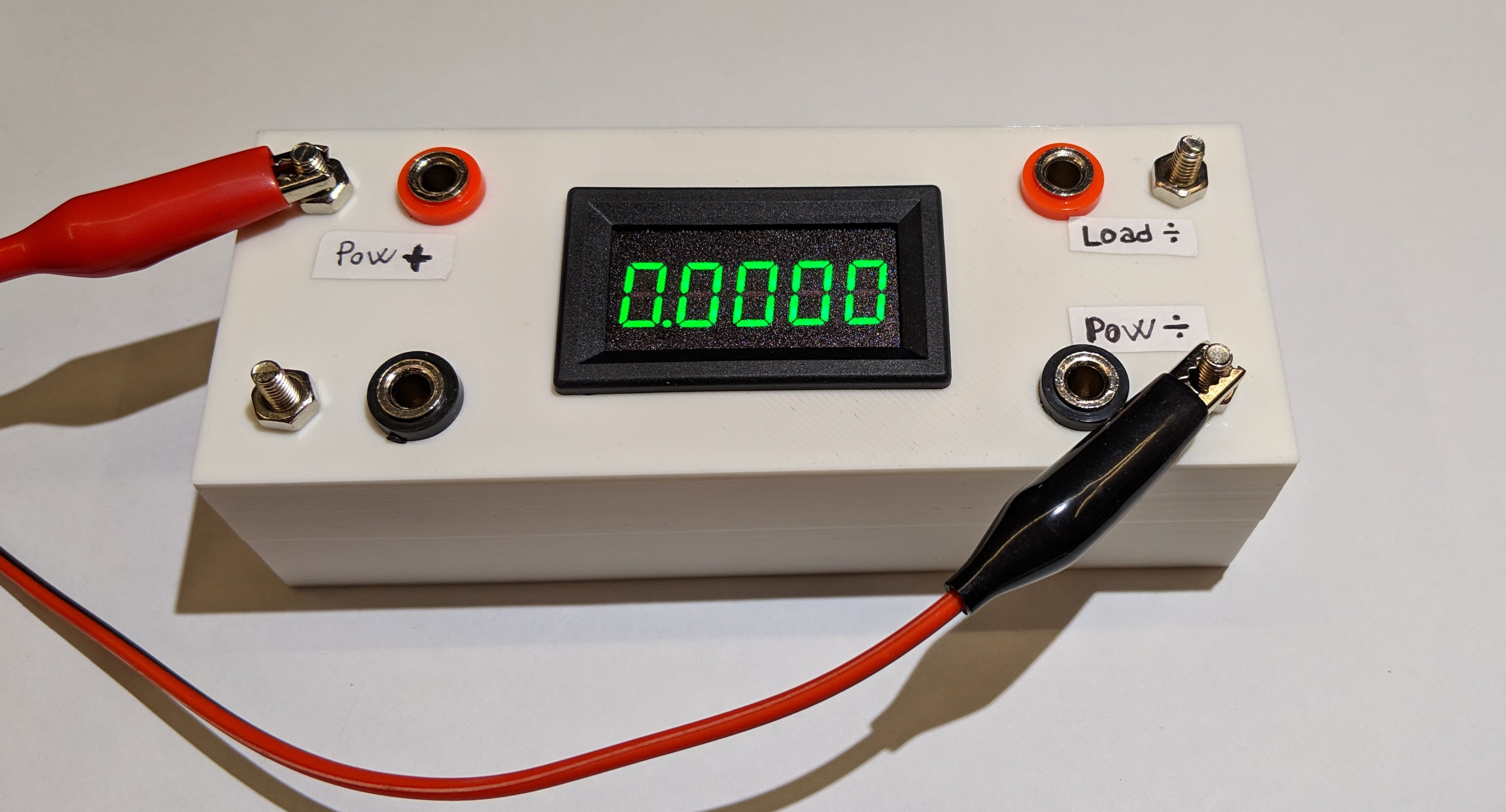 High precision ampmeter enclosure