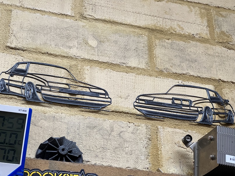 Decorative Mazda 929 Silhouette