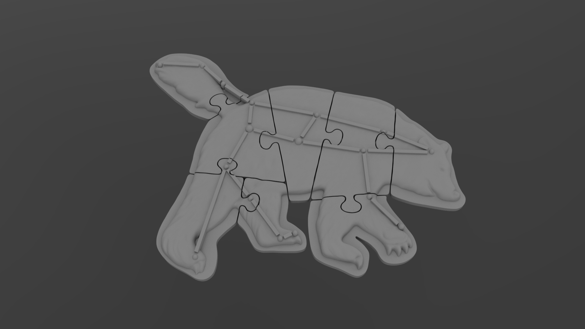 Big bear constellation puzzle