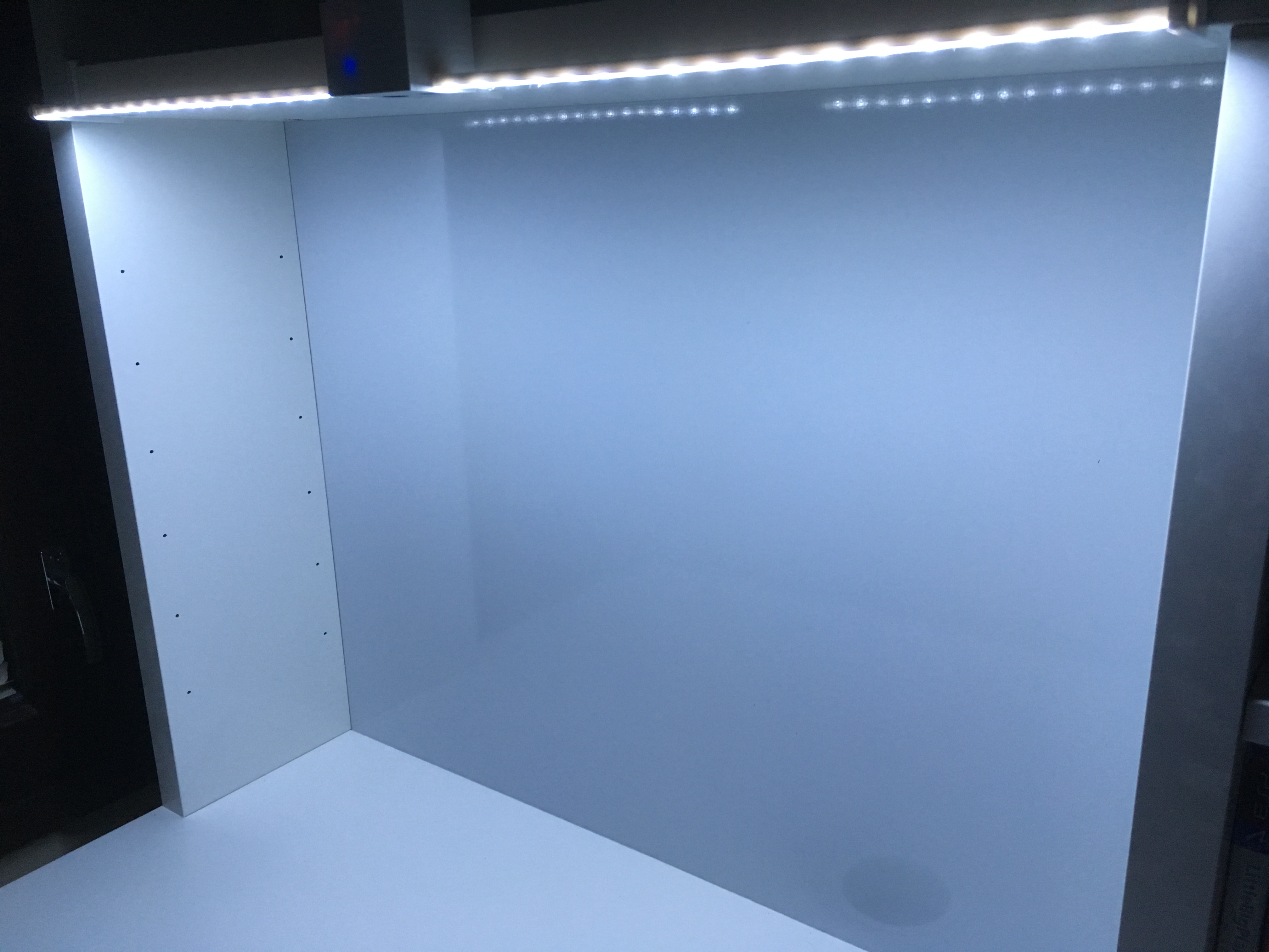 LED housing for IKEA MICKE