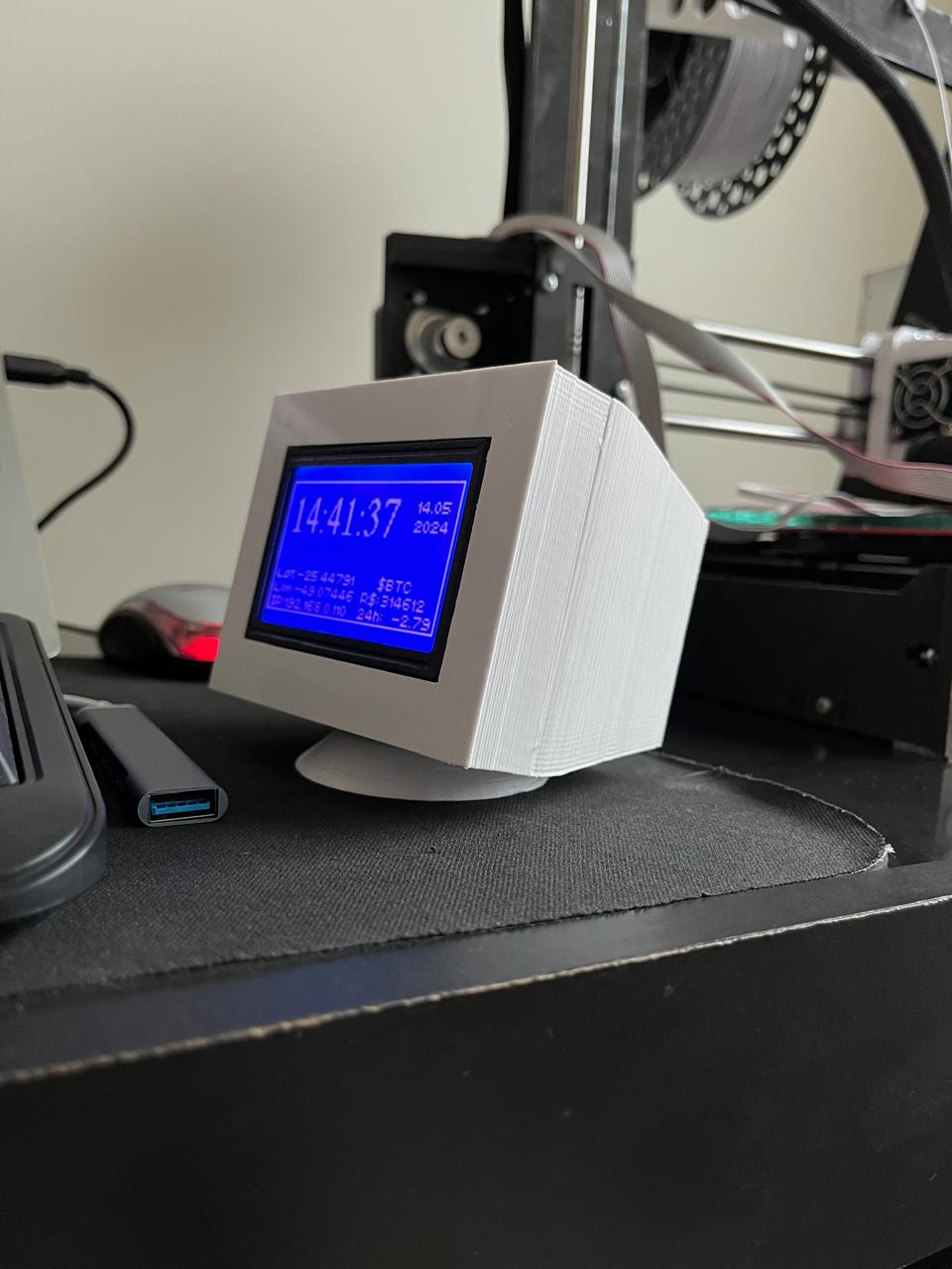 CRT Monitor 128x64