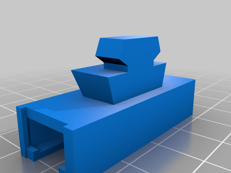 Auto nozzle brush cleaner for Ender 3 S1