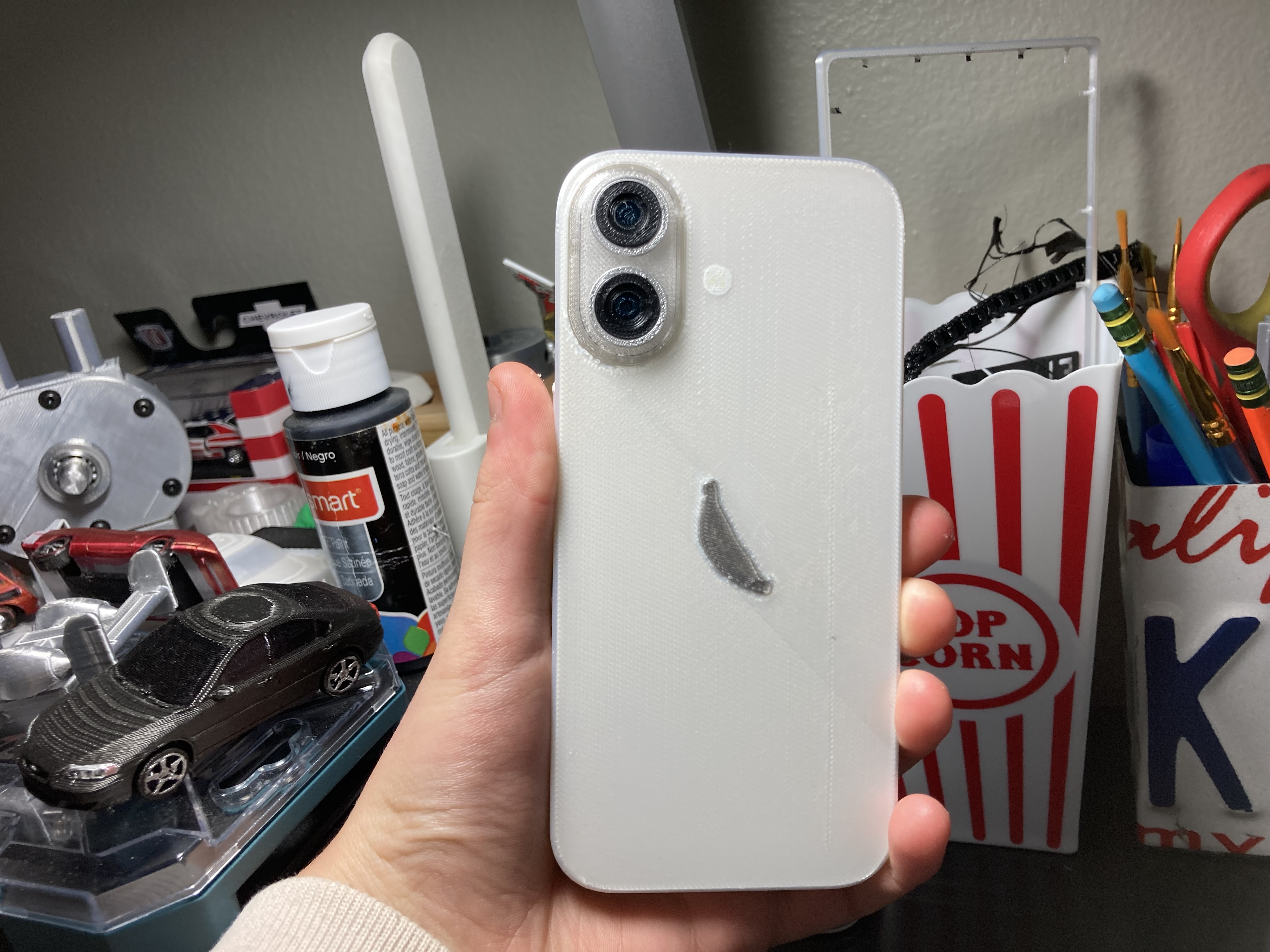 fake iphone 17 w/ banana logo (: