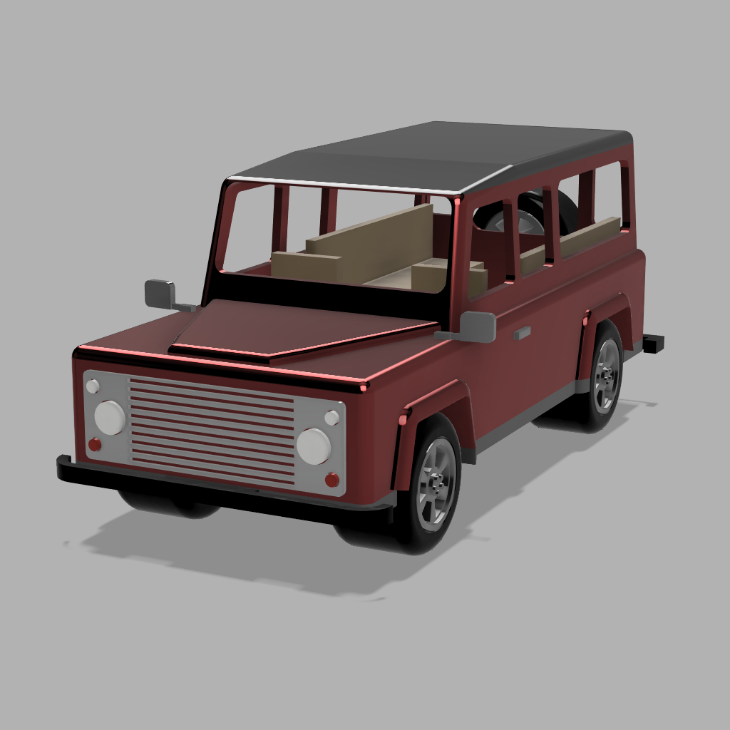 LANDROVER DEFENDER 127 - MODELKIT