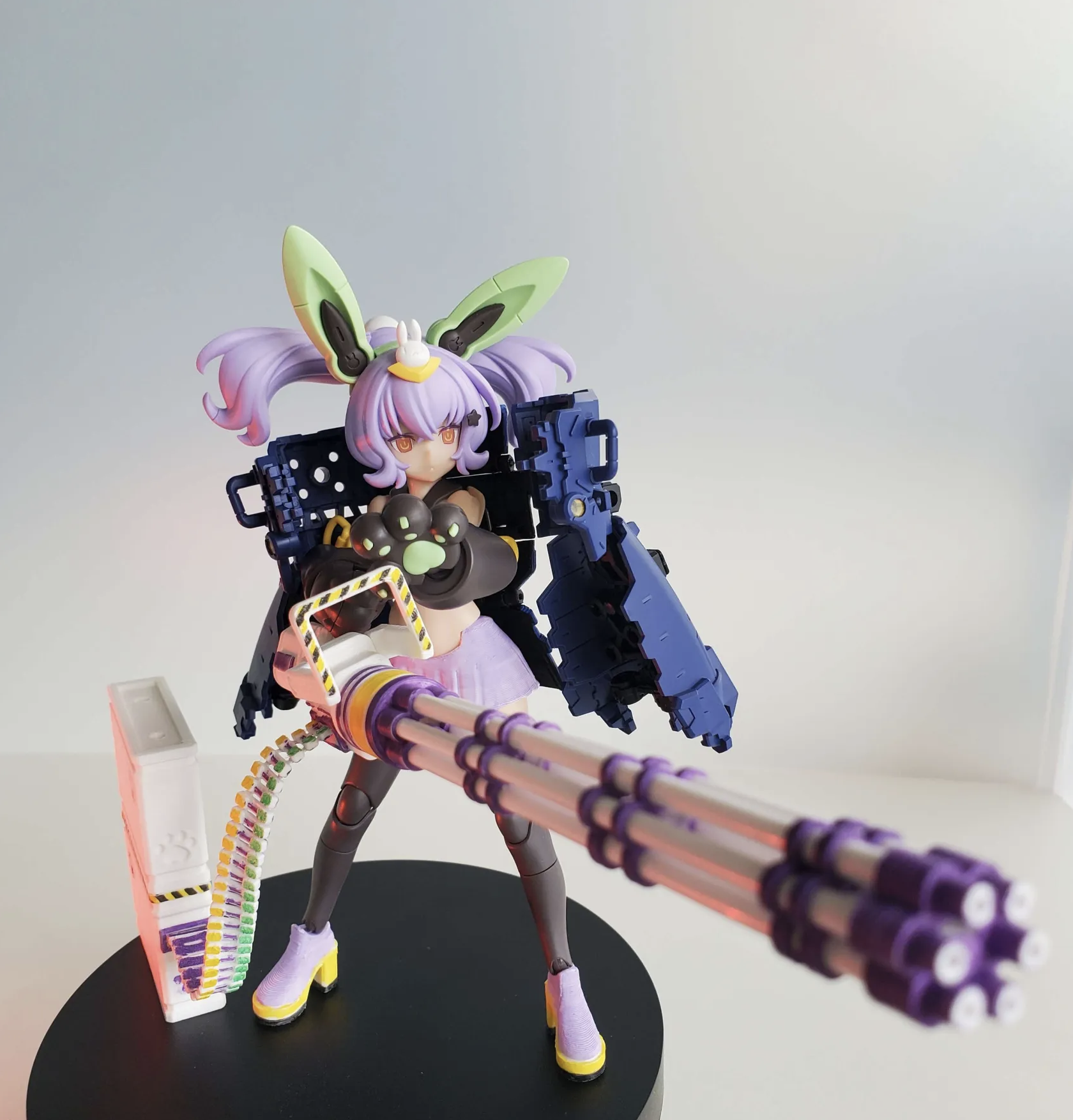 1/12 1:12 scale modular Gatling Gun Ver.1. for Megami Device Puni Mofu action figures