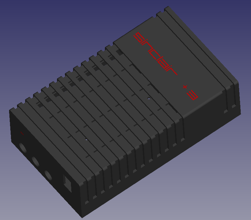 Spectrum +3 Power Supply Case