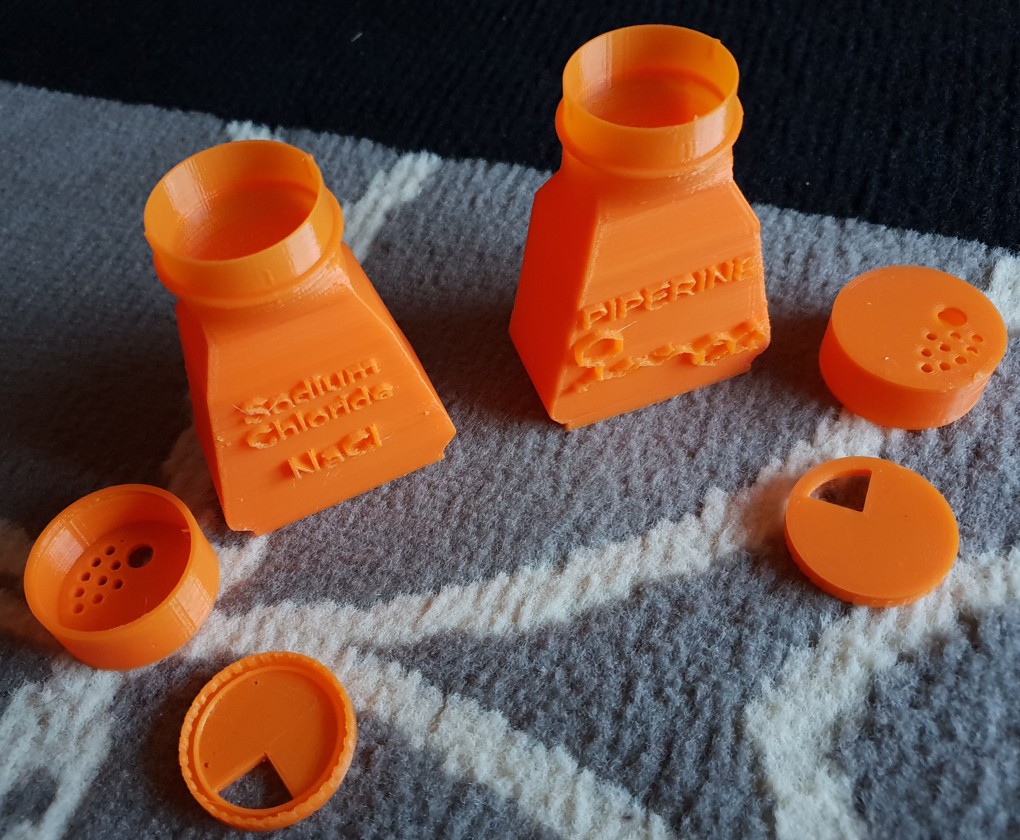 Salt & Pepper Shakers for the Chemistry Nerd