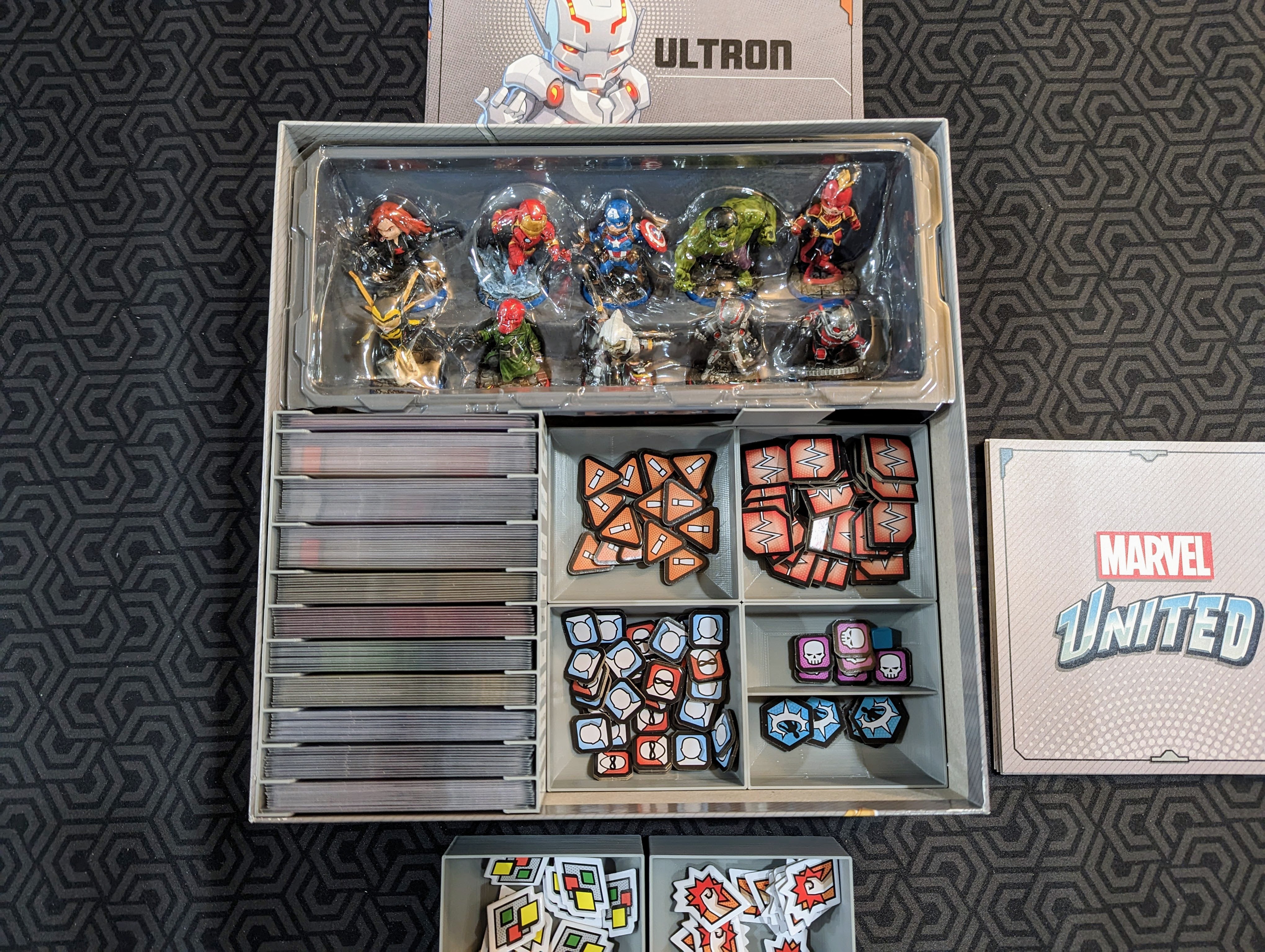 Marvel United Retail Base Game Insert