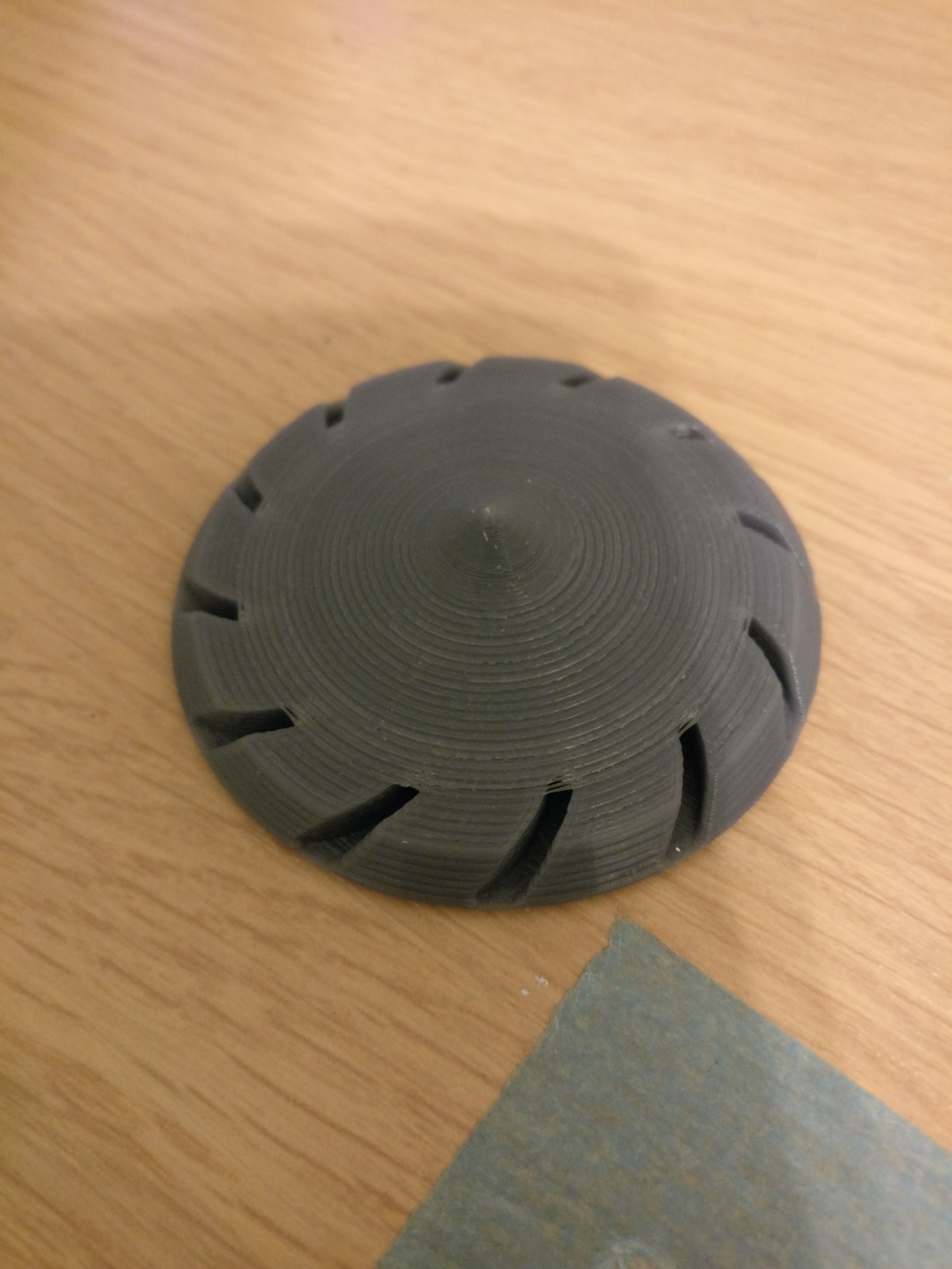 Air Powered Spinning Top