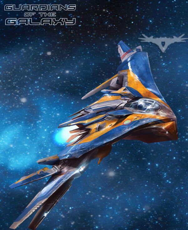 Peter Quill's Milano spaceship from Guardians of the Galaxy by Marvell Studio's