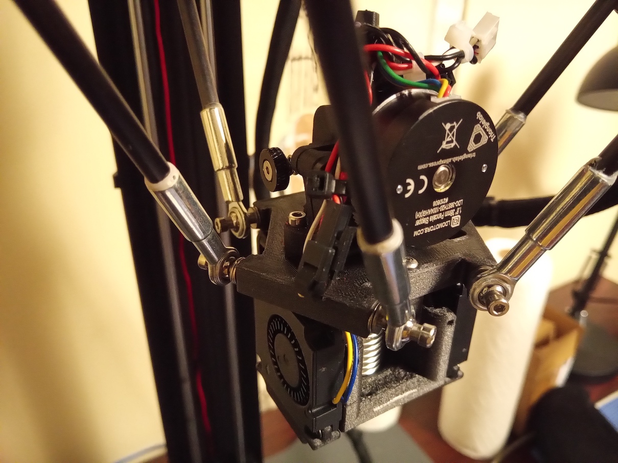 FLSUN QQS-Pro One Piece Extruder Mount for Sherpa Mini (Remix)