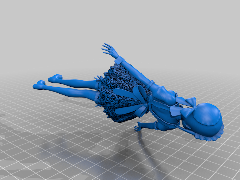 Anime Girl Maid (Redone to print)
