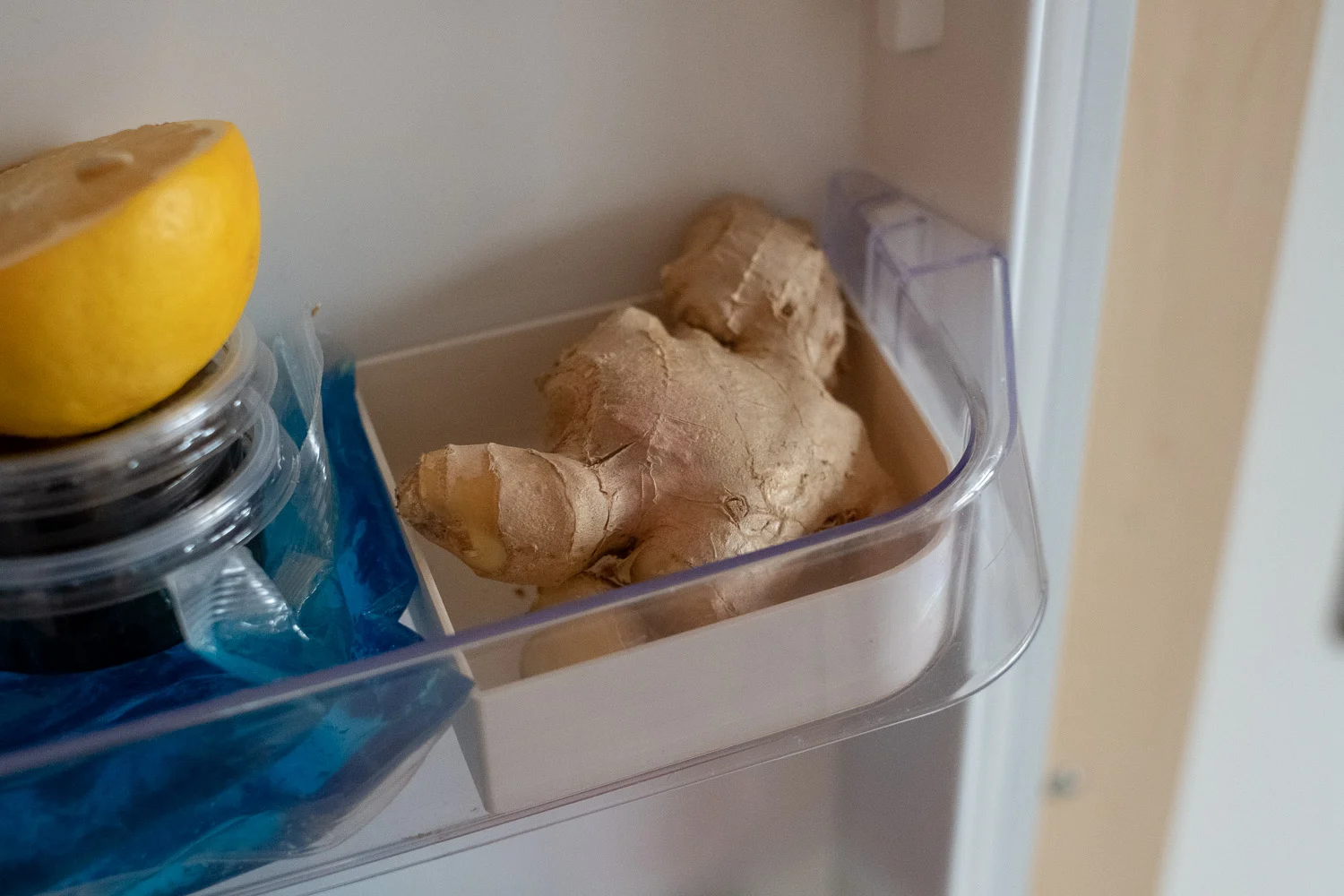 Fridge bowl cup basin for ginger etc