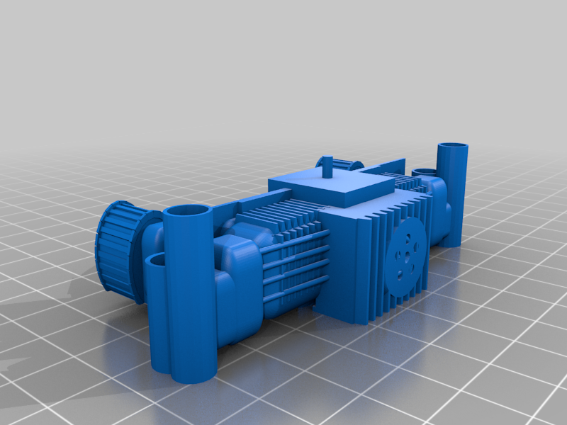 Volkswagen Air Cooled Engine - Sand Scorcher - Tamiya