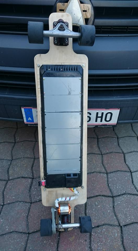 Longboard 18650 x 8 6s battery pack