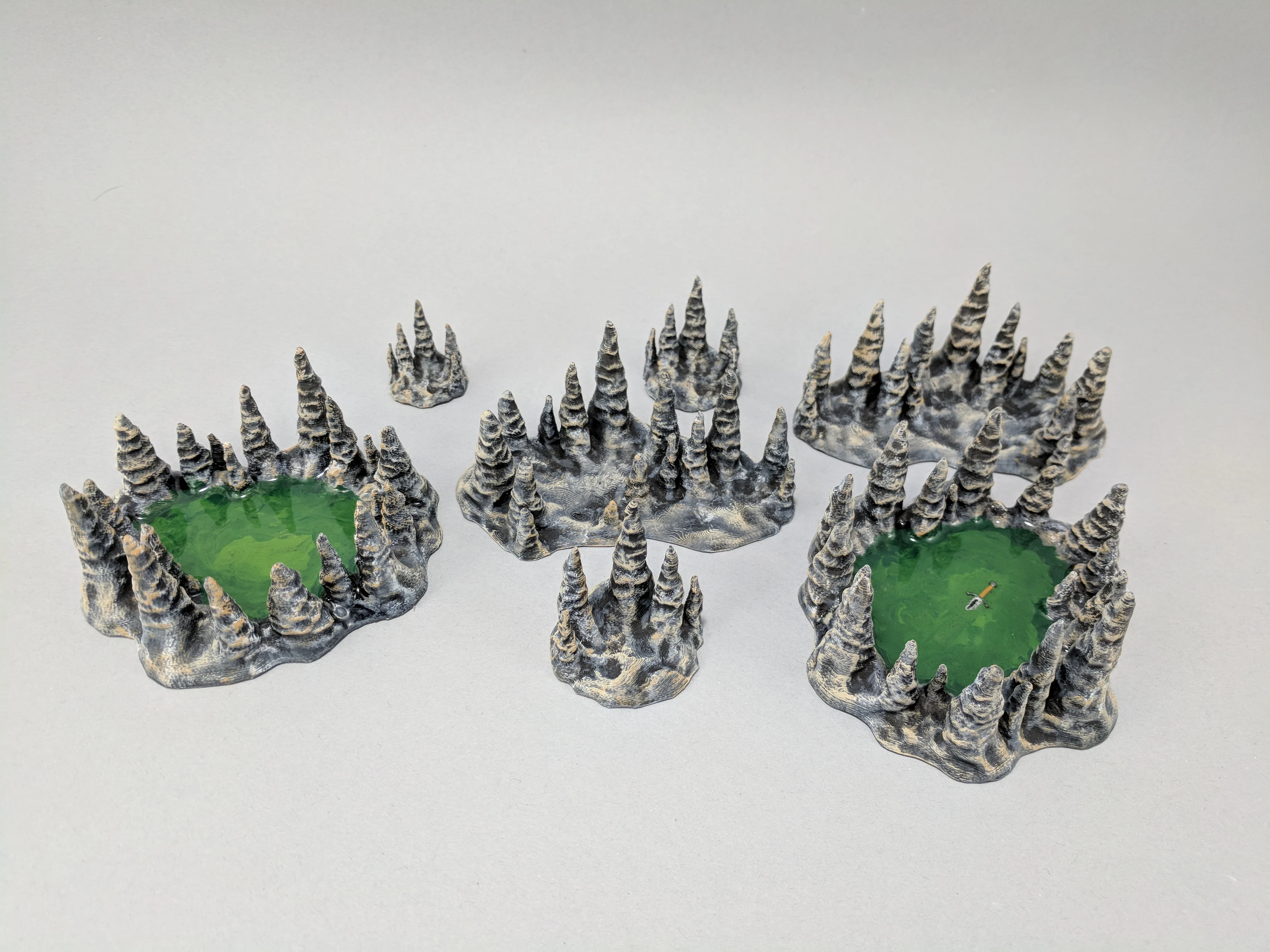 28mm Stalagmites