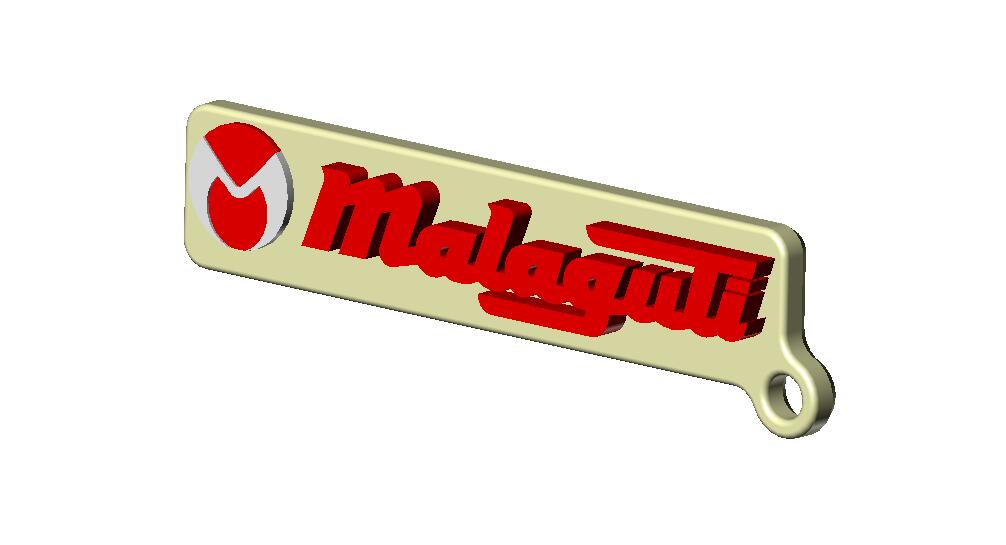 Malaguti  logo keyring