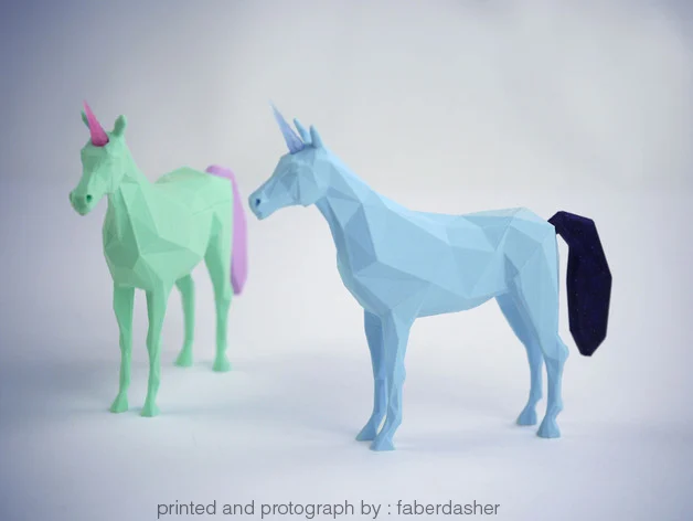Low Poly Unicorn