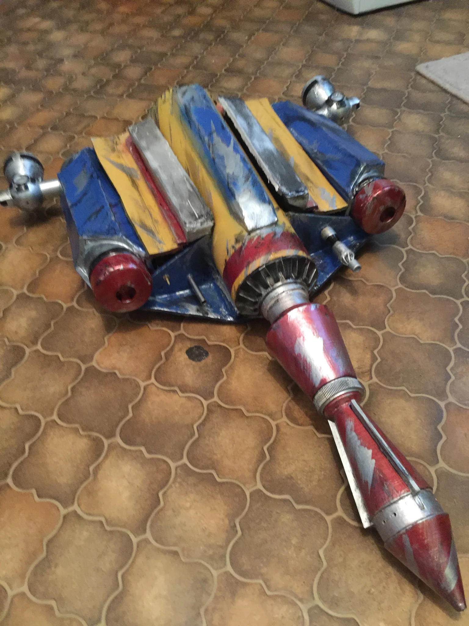 Boba Fett Mando Jetpack Rocket Split Down