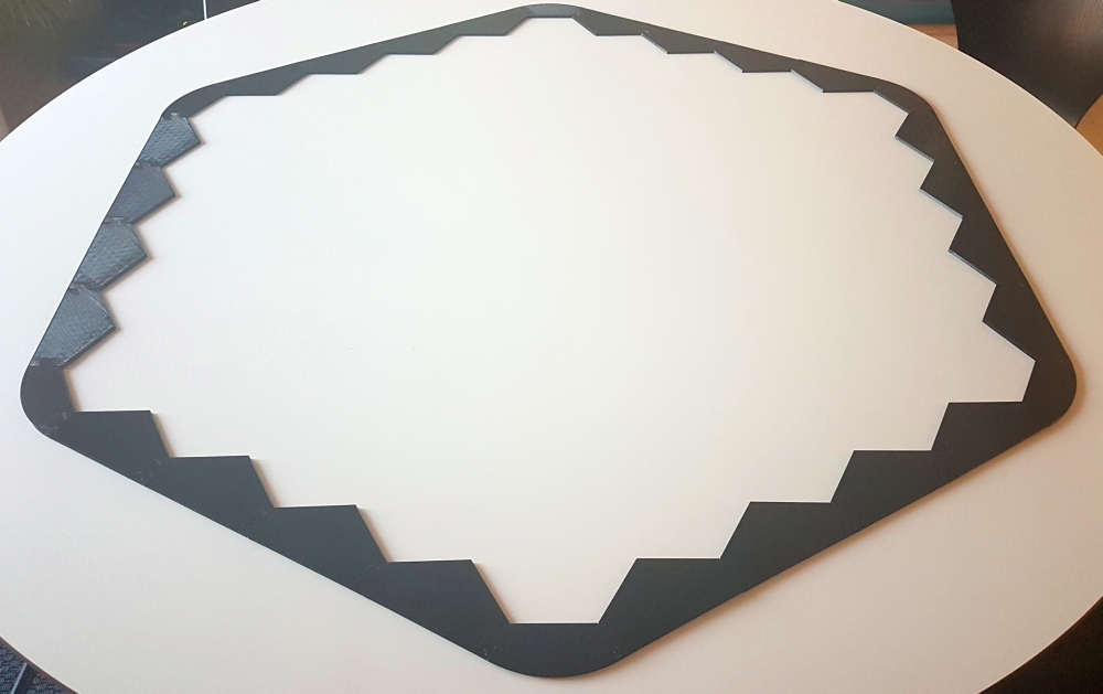 Twilight Imperium frame for boardgame upgrade