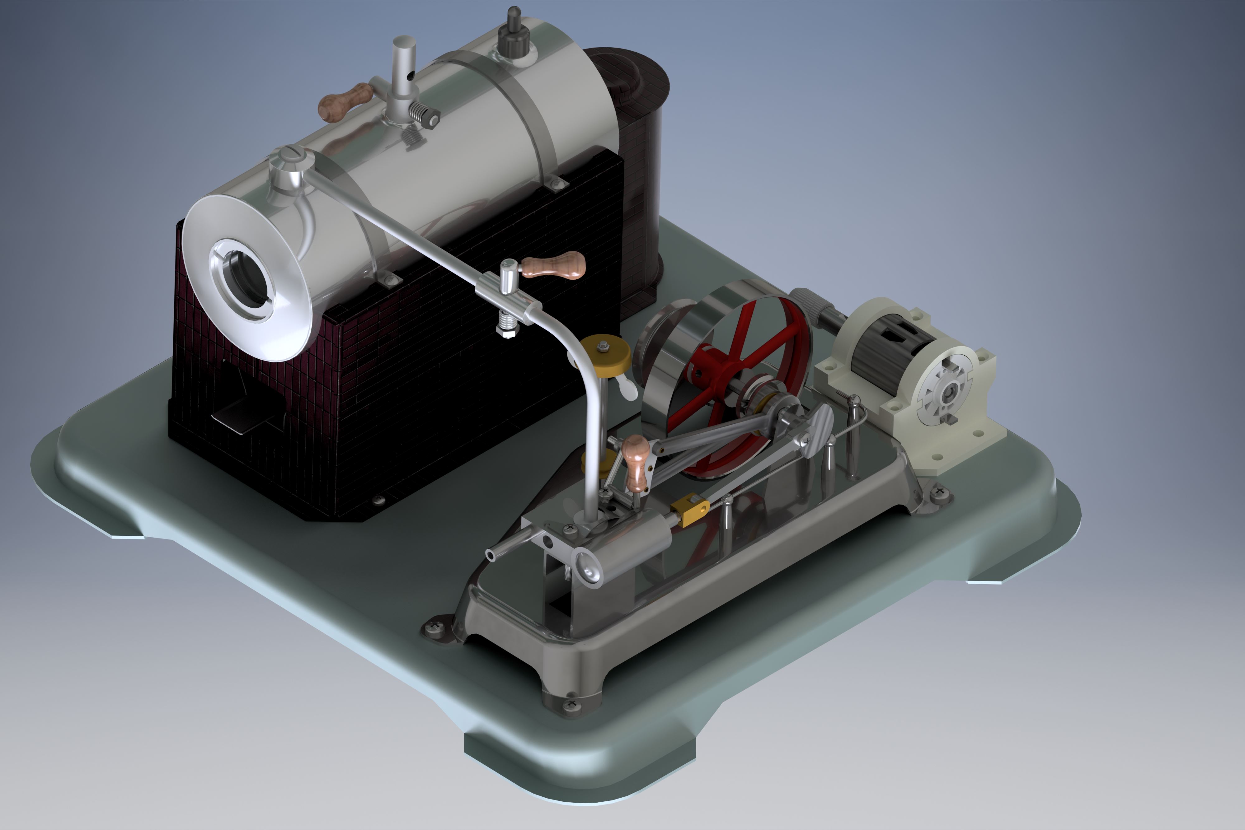 Jensen Model 75 Steam Engine